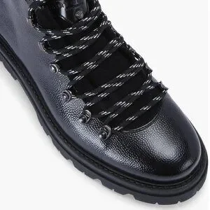 Kurt Geiger London Coniston Black Leather Hiker Boot Men\'s Size 44.5 or US 11.5 Kurt Geiger | Shoes | Kurt Geiger London Coniston Black  main image 2